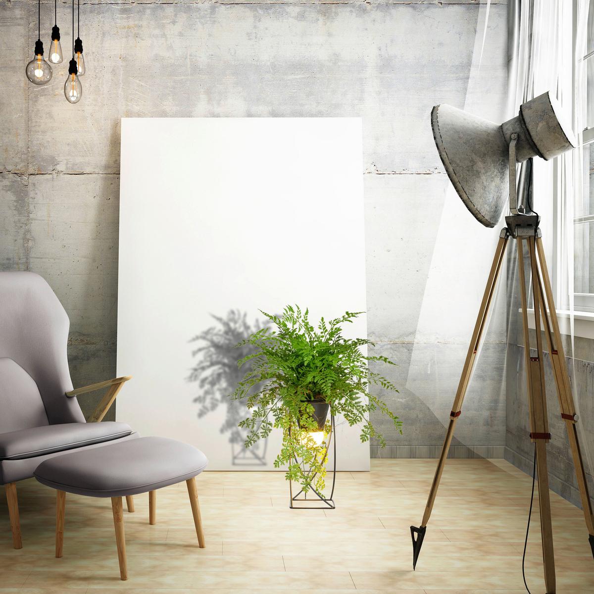 Kunstpflanze Farnmix, H: 60 cm Kunststoff, Grün/Schwarz, - Schwarz/Grün, Basics, Kunststoff/Metall (60cm) - P & B