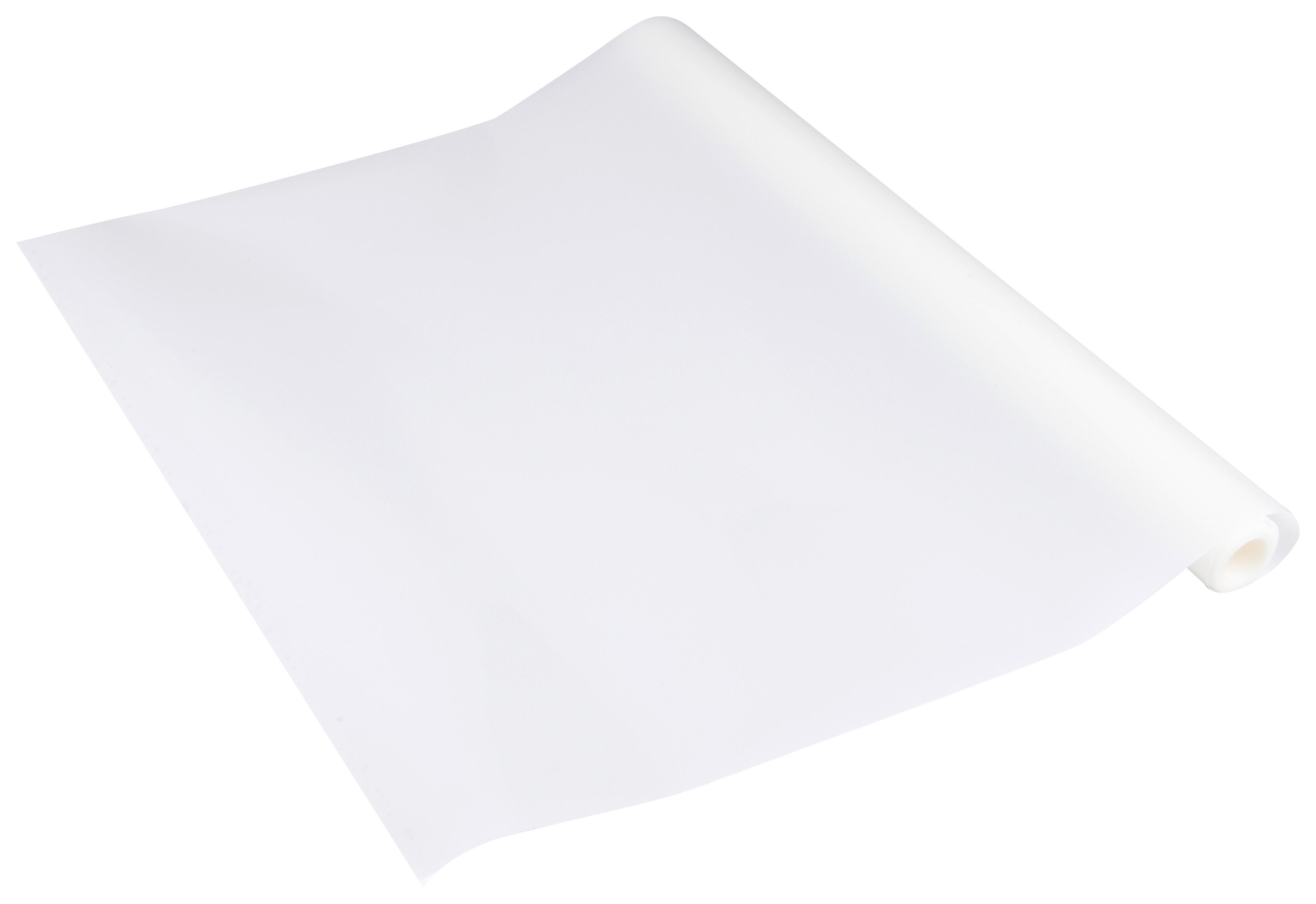 KLEBEFOLIE FF VP MILCHIG 45CM/1,5M WEISS - Transparent, Basics (45/150cm)