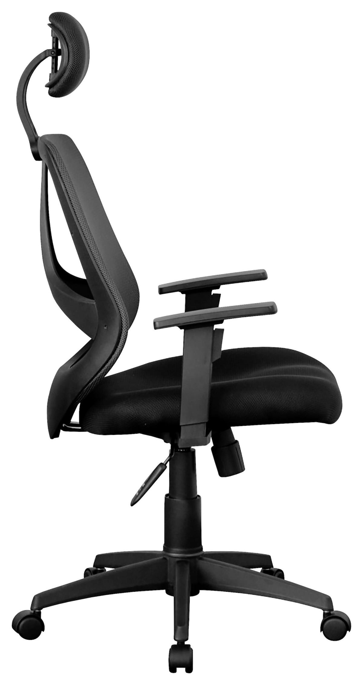 Otočná stolička čierna - Modern (61/127/57cm) - MID.YOU