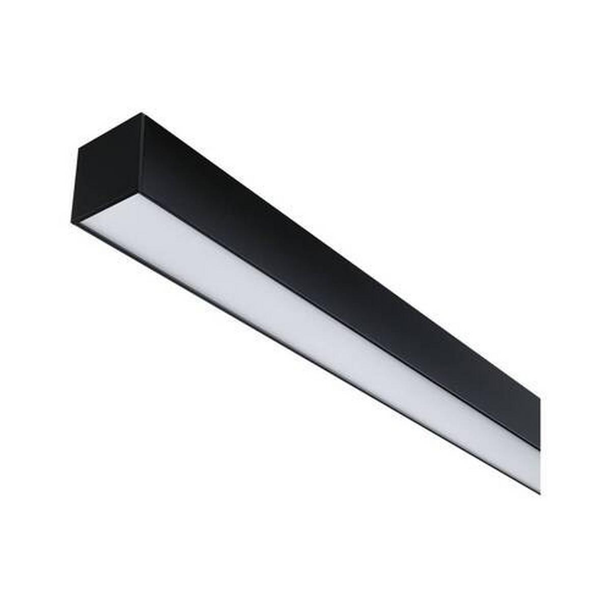 Schienensystem-einspeiser Linion Schwarz B: 4 Cm - Schwarz, Basics, Kunststoff/Metall (100/4/4cm) - Paulmann