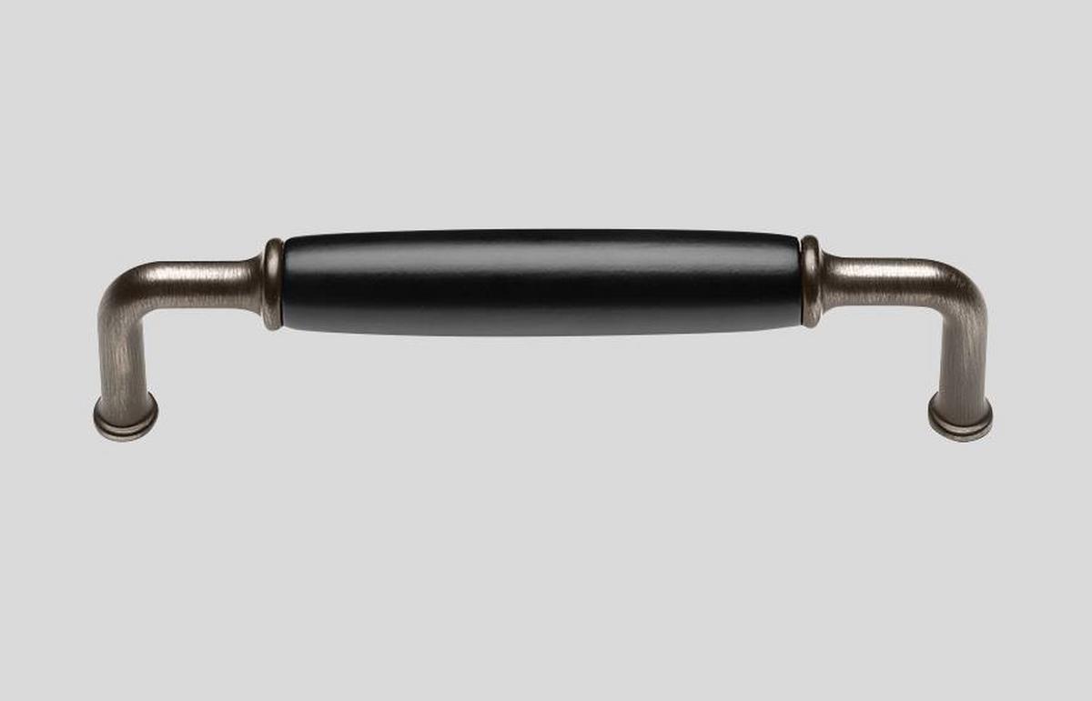 Metallgriff Schwarz / Anthr. Griffe - Anthrazit/Schwarz, MODERN, Metall - Vertico