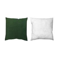 ZIERKISSEN Grün 50x50 cm - Grün, Basics, Textil (50/50cm)