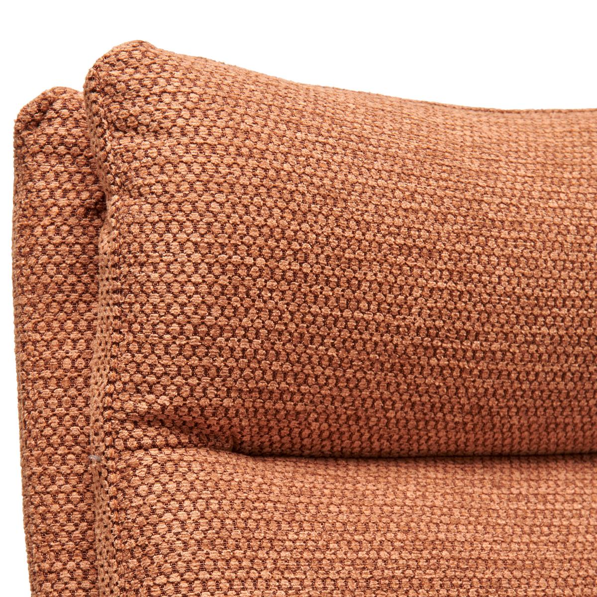 Schwingstuhl Hilal - Hellbraun/Schwarz, LIFESTYLE, Holz/Textil (45/94/62cm) - MID.YOU