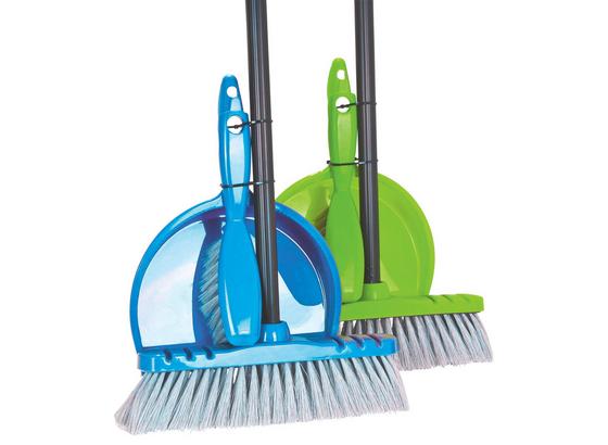 Kombi-kehrset Andi - Blau/Grün, KONVENTIONELL, Kunststoff (116/30/7cm) - Homezone Kombi-kehrset Andi - Blau/Grün, KONVENTIONELL, Kunststoff (116/30/7cm) - Homezone