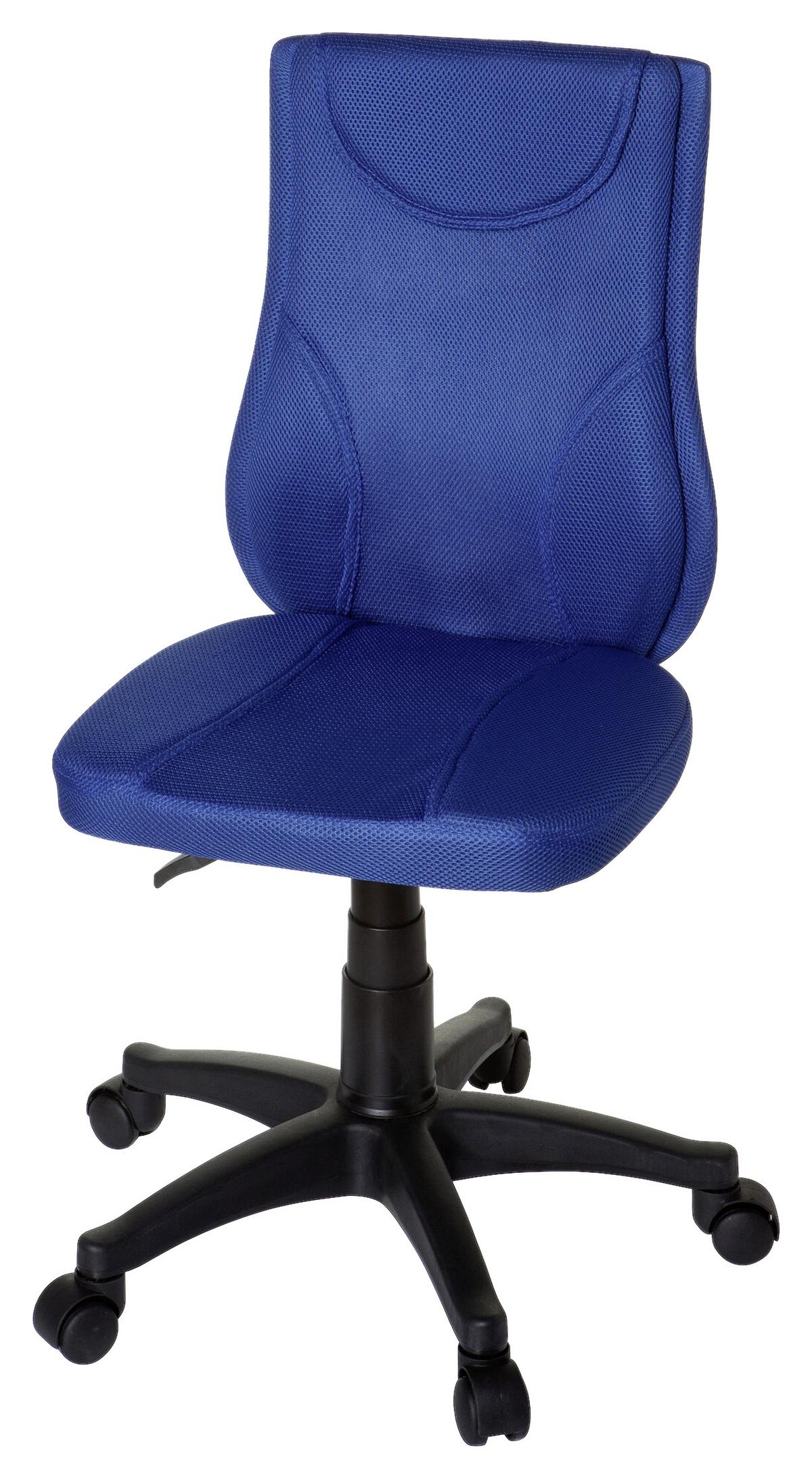 Jugenddrehstuhl Kiddy Base Blau - Blau, Basics, Kunststoff (46/84-94/40cm) - MID.YOU