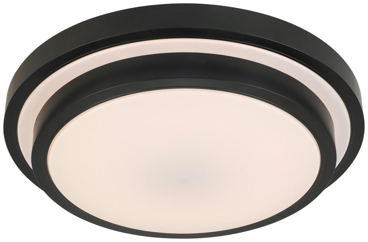 Led Mennyezeti Lámpa Lana - fekete/fehér, Modern, műanyag/fém (41/10cm) - Luca Bessoni