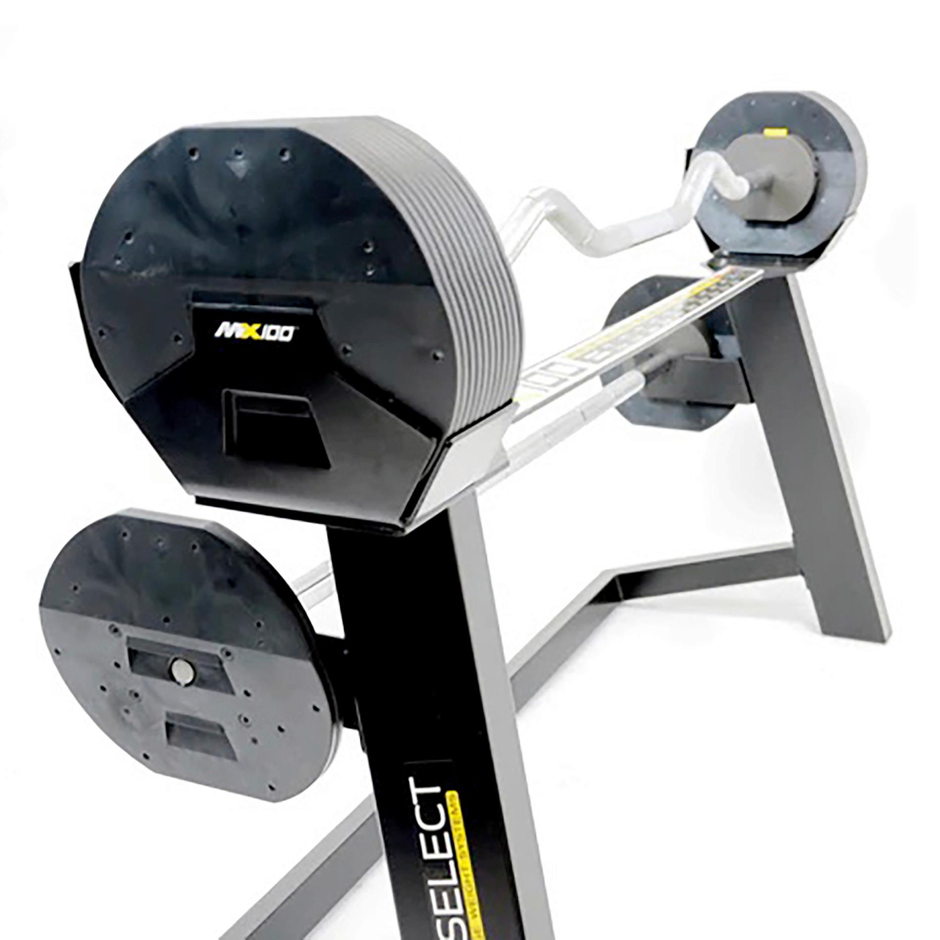 Hantelständer Mx Select Mx100 Barbell System - Schwarz, KONVENTIONELL, Kunststoff/Metall (140,8/48/83,5cm)