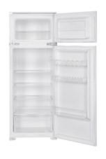Kühl-Gefrier-Kombination Ekhtmfse - Weiß, Basics, Glas/Kunststoff (54/145/54cm) - Mican