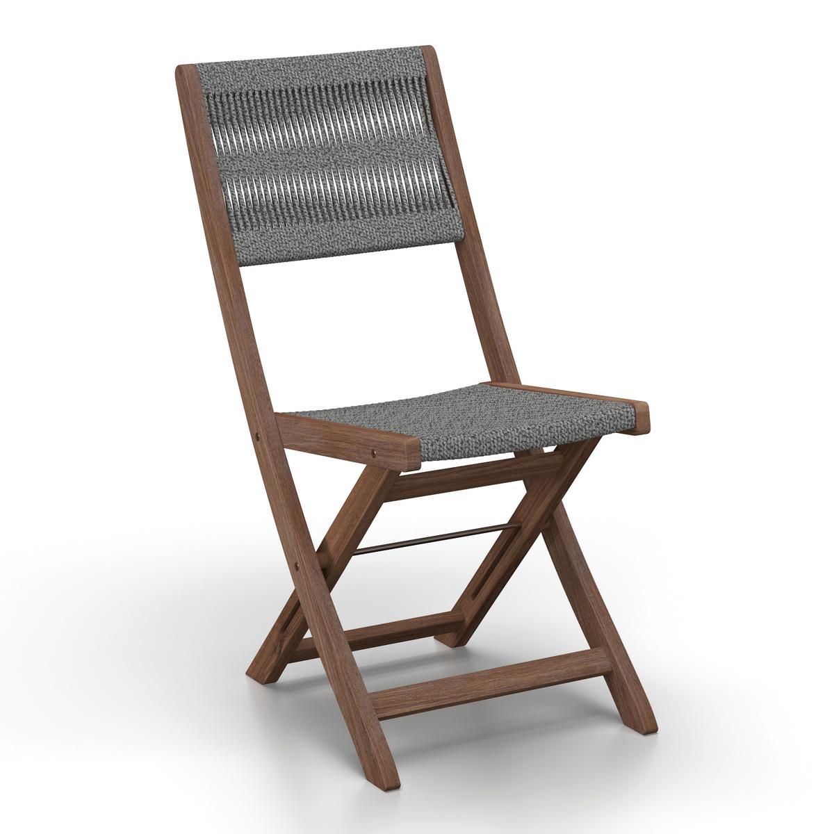 SADA NA BALKON EFFIE - barvy akácie, Moderní, dřevo/plast (60/76/60cm) - Bessagi Garden