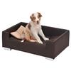 Hundesofa Candy LxBxH 91x57x25 cm Braun/Beige - Beige/Braun, KONVENTIONELL, Kunststoff (91/57/25cm) - MID.YOU