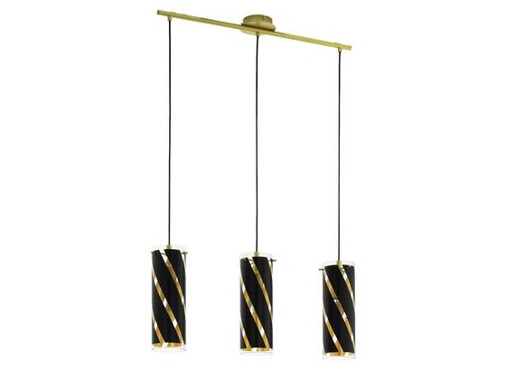 Hängeleuchte Pinto Nero 1 - Goldfarben/Schwarz, MODERN, Glas/Metall (72,5/11/110cm) Hängeleuchte Pinto Nero 1 - Goldfarben/Schwarz, MODERN, Glas/Metall (72,5/11/110cm)