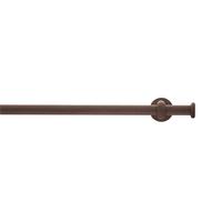 Vorhangstange Rostfarben, 225 Cm - Rostfarben, KONVENTIONELL, Metall (225cm)