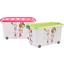 Uskladňovací Box Kiddys - pink/transparentné, plast (60/38/32cm) Uskladňovací Box Kiddys - pink/transparentné, plast (60/38/32cm)