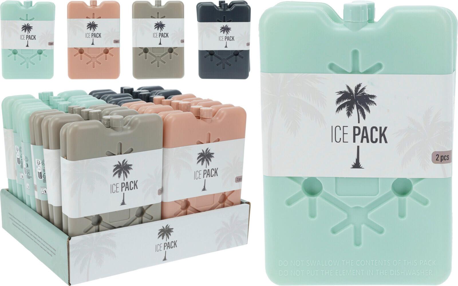 Kühlakku Emily - Multicolor, Basics, Kunststoff (16/10/3cm)