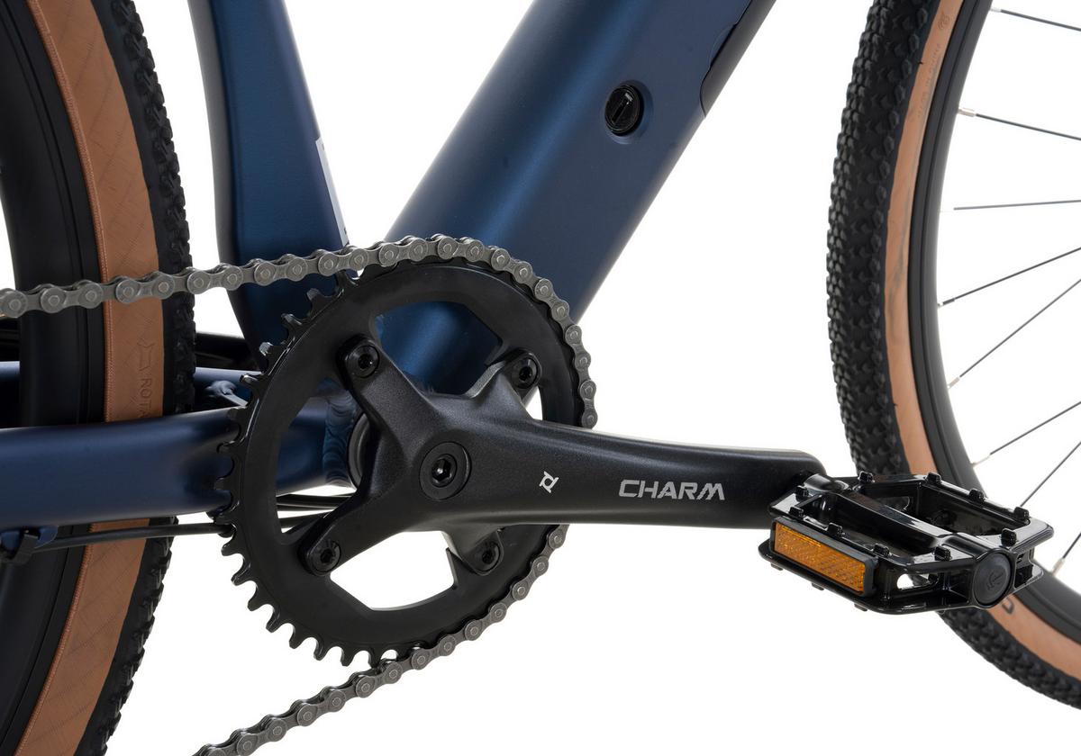 Elektrofahrrad Adore Gravel, Dunkelblau - Dunkelblau, Basics, Metall (180/70/100cm)