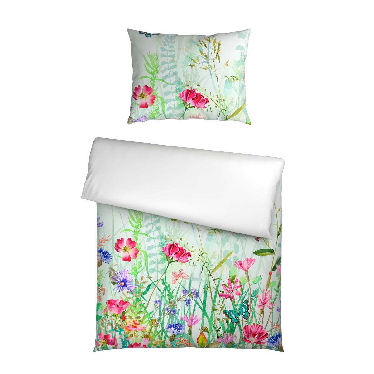 BETTWÄSCHE BLÜTENTANZ - Multicolor, MODERN, Textil - Luca Bessoni