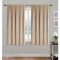 Vorhang mit Schlaufen und Band Bianca 140x175 cm Beige - Beige, ROMANTIK / LANDHAUS, Textil (140/175cm) - James Wood