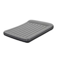 Luftbett Lea 203x152x30 cm bis 300kg, inkl. Pumpe - Dunkelgrau/Schwarz, KONVENTIONELL, Kunststoff/Metall (203/152/30cm) - Bestway