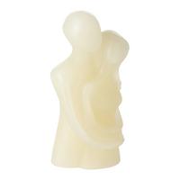 Svíčka Couple, V: 11cm - bílá, Basics, přírodní materiály (5/11/4cm) - Modern Living