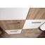 Highboard Egadi B: 77 cm Weiß - Weiß/Sonoma Eiche, Basics, Holzwerkstoff (77/115/30cm) - Livetastic Highboard Egadi B: 77 cm Weiß - Weiß/Sonoma Eiche, Basics, Holzwerkstoff (77/115/30cm) - Livetastic