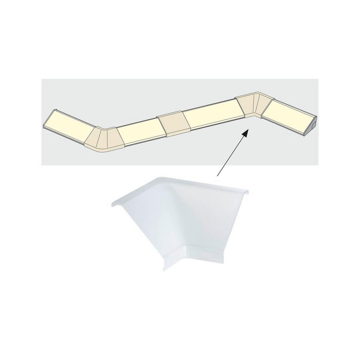LED-Stripe Function Delta Profil 2-Er Pack Verbinder - Transparent, Basics, Kunststoff (3,5/2,1/3,5cm) - Paulmann