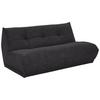 Modul Sofa Giselle 4er Sofa B: 180 Cm Schwarz - Schwarz, Trend, Textil (180/80/112cm) - Livetastic