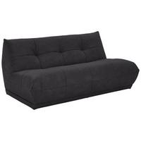 Modul Sofa Giselle 4er Sofa B: 180 Cm Schwarz - Schwarz, Trend, Textil (180/80/112cm) - Livetastic