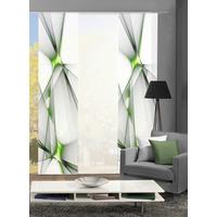 Flächenvorhang 3-Tlg. Franklin B: 60 cm, Hellgrün - Hellgrün, Basics, Textil (60/245cm)