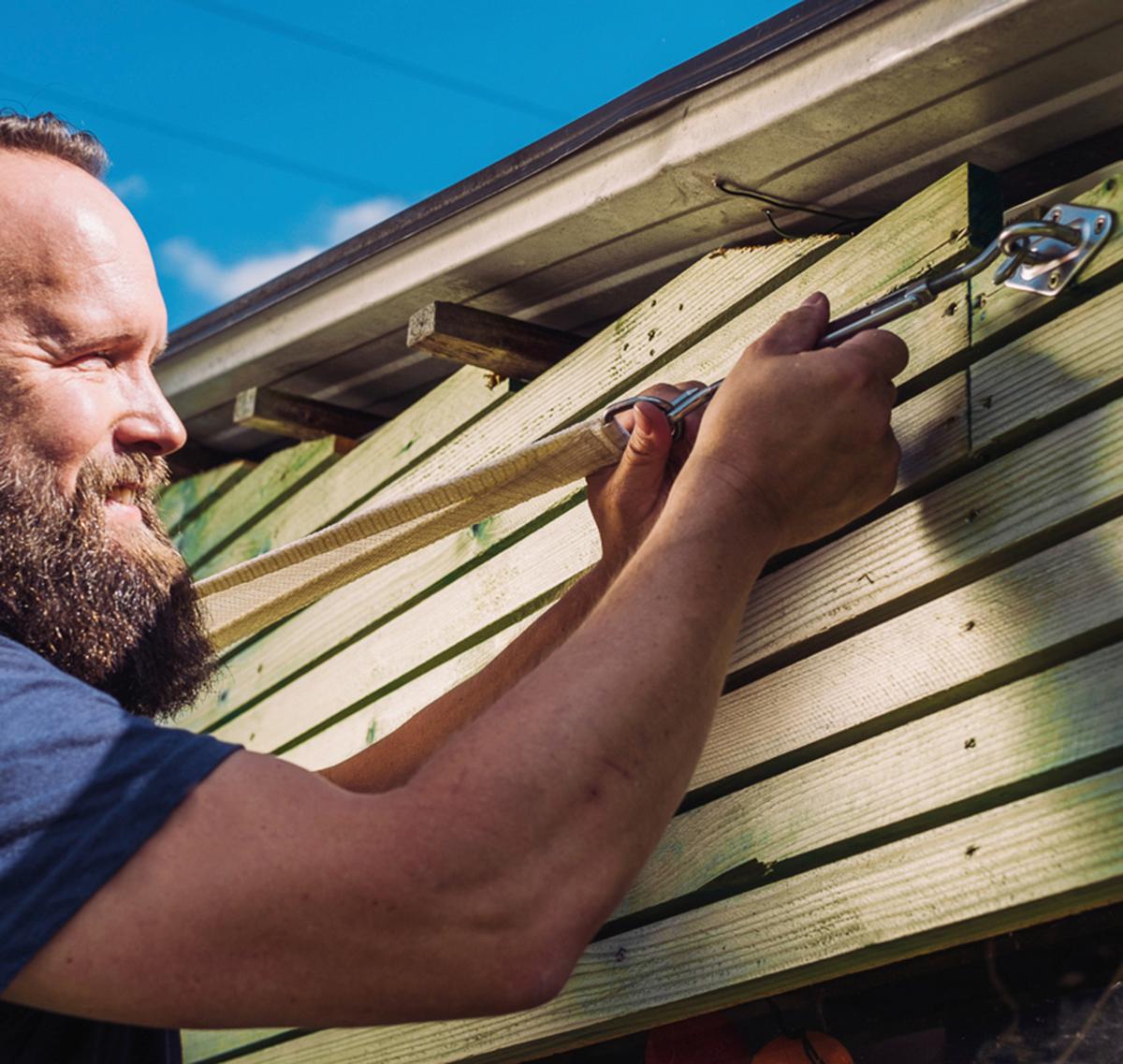 Sonnensegel H16883 - Ecru, MODERN, Textil/Metall (360/360/360cm) - Siena Garden