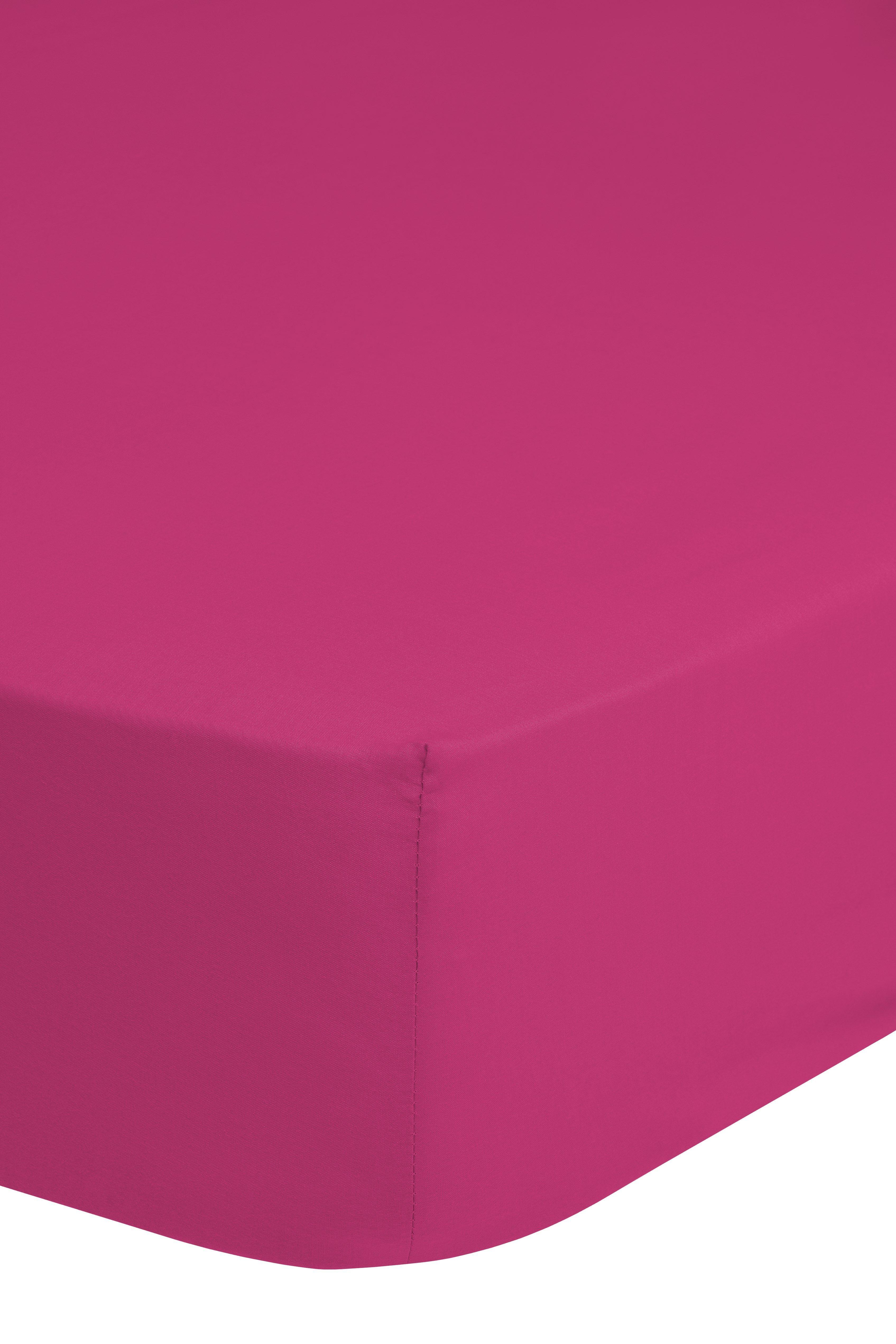 Elastické Prostěradlo Jersey Ca. 140x200cm - pink, Basics, textil (140/200cm) - MID.YOU