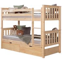 Etagenbett 976080 Sammy - Naturfarben, MODERN, Holz (90/200cm) - MID.YOU