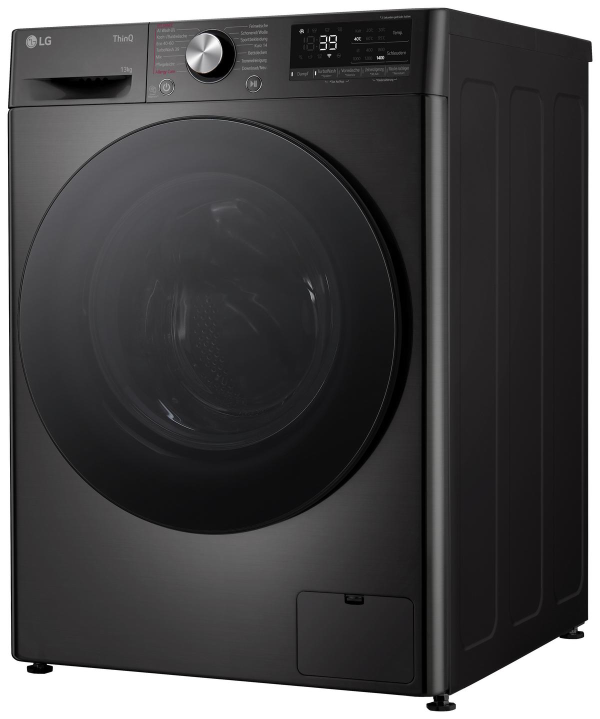 Waschmaschine F4wr703yb - Schwarz, Basics, Glas/Kunststoff (60/85/61,5cm) - LG