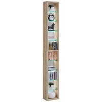 WANDREGAL Rasito Sonoma Eiche Dekor - Sonoma Eiche, Design, Glas/Holzwerkstoff (21/152/14cm) - MID.YOU
