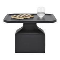 Príručný stolík Noir, š: 50cm - čierna, Modern, drevo (50/35/45cm) - Premium Living