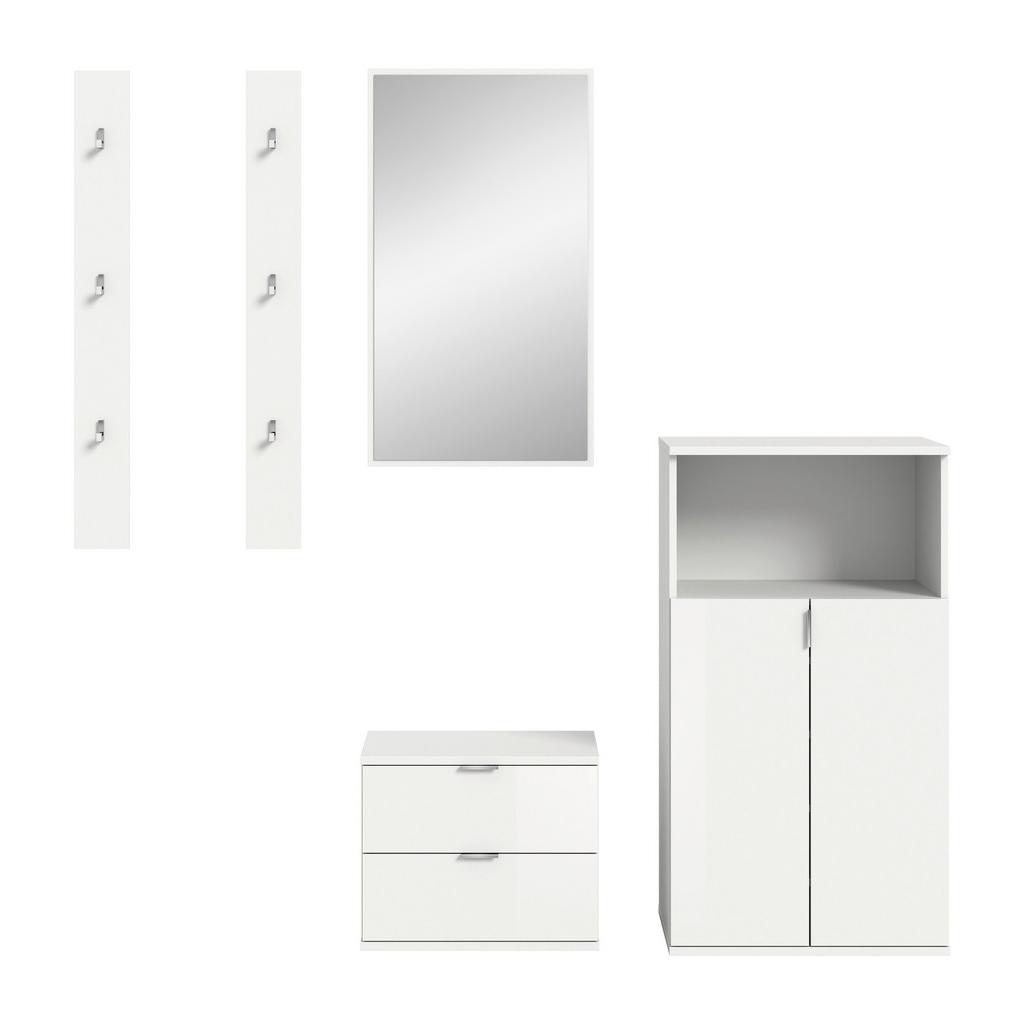 Garderobe Projekt X Weiß B: 179 cm