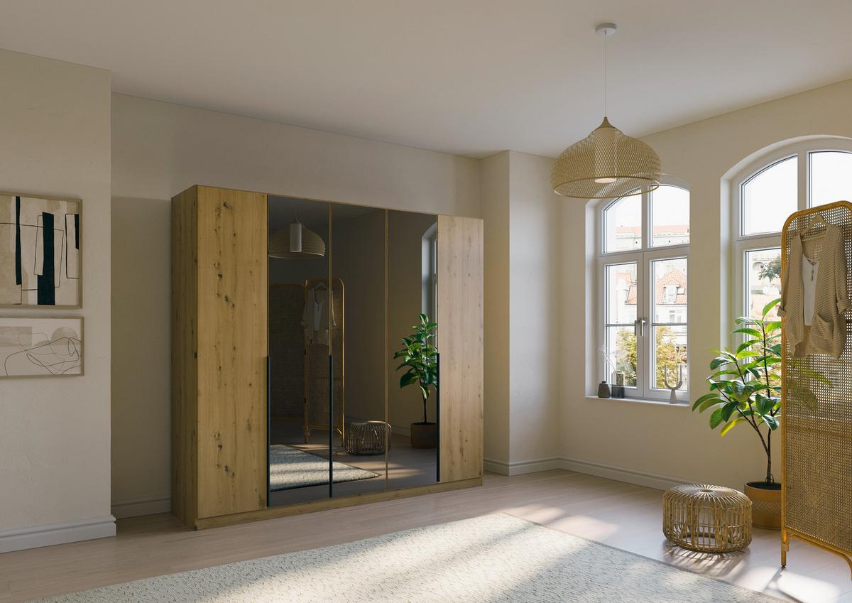 Nyílóajtós Szekrény Skyla 226/210 Cm - Artisan tölgy, Modern, faalapú anyag (226/210/54cm) - Rauch Möbel