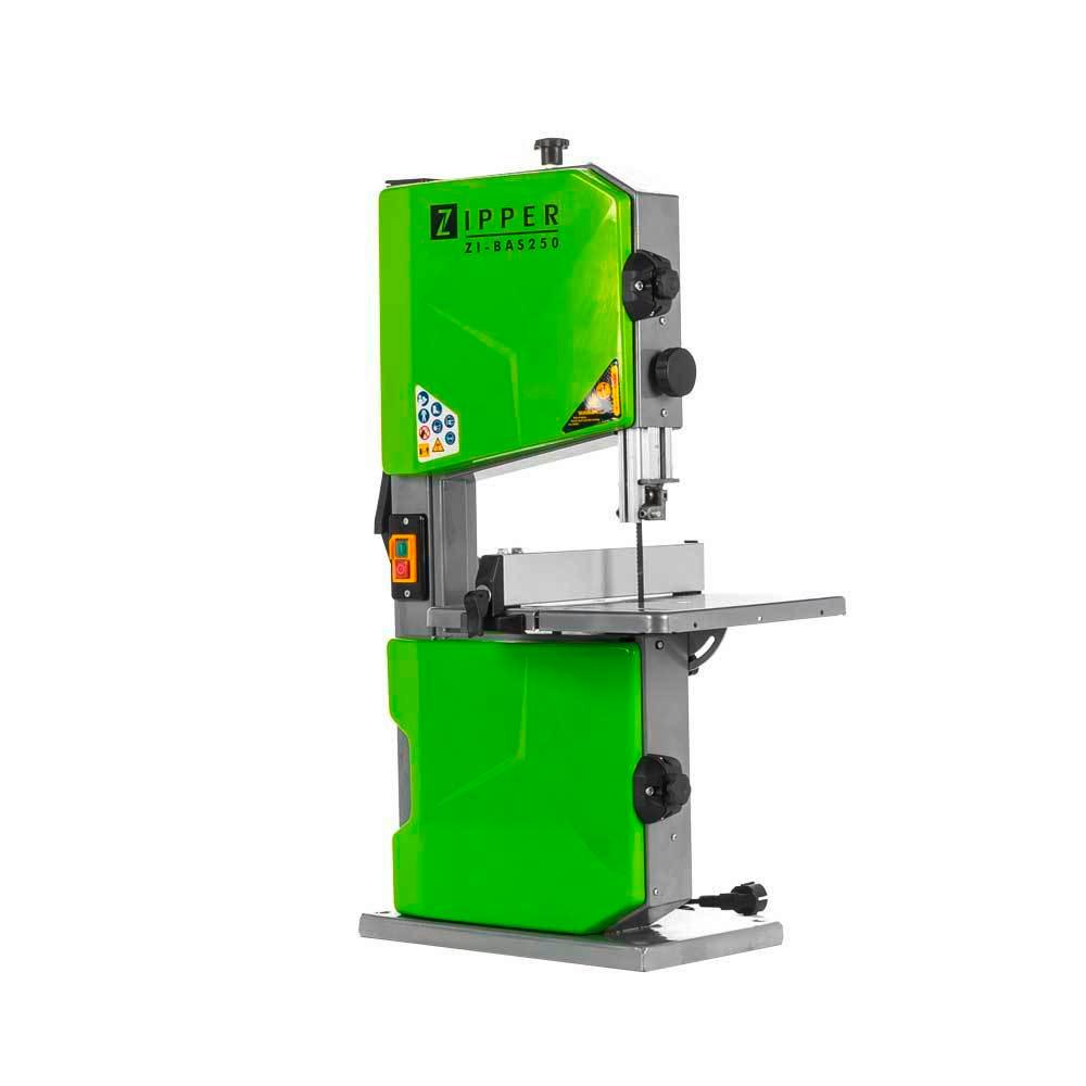 Holzbandsäge Zi-bas250 Metall 500 W, 2982 U/min - Grün, Basics, Metall - Zipper