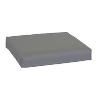 Lounge-Sitzkissen Outdoor 80x80 cm Anthrazit - Anthrazit, Basics, Textil (80/80/8cm) - Gardenson