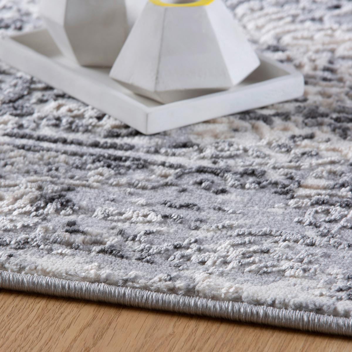 Webteppich My Salsa - Grau, Design, Textil (120/170cm) - Obsession