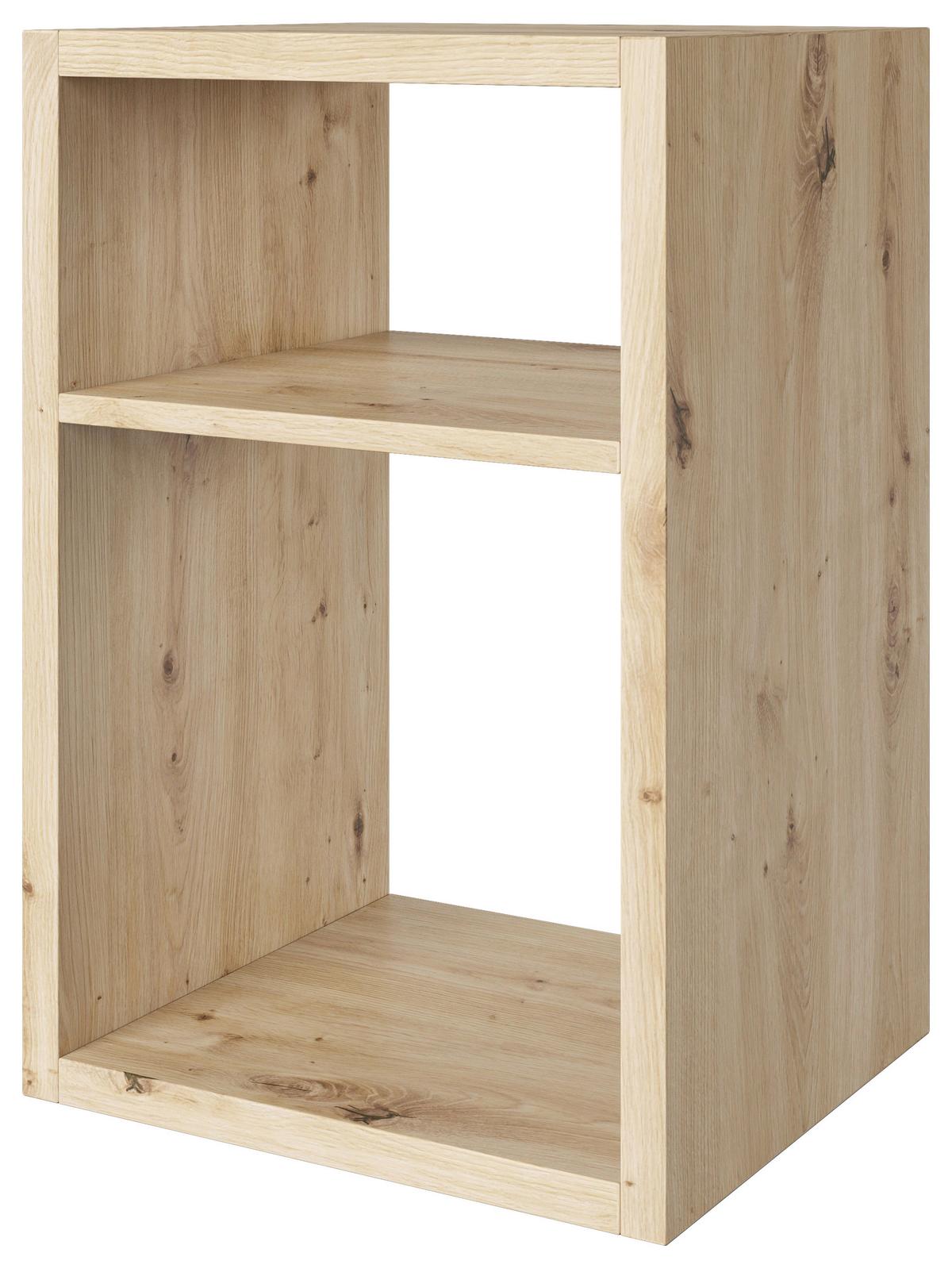 Regal Fortuna B: 58cm Eiche Artisan - Eiche Artisan, Basics, Holzwerkstoff (58/39/34cm) - MID.YOU