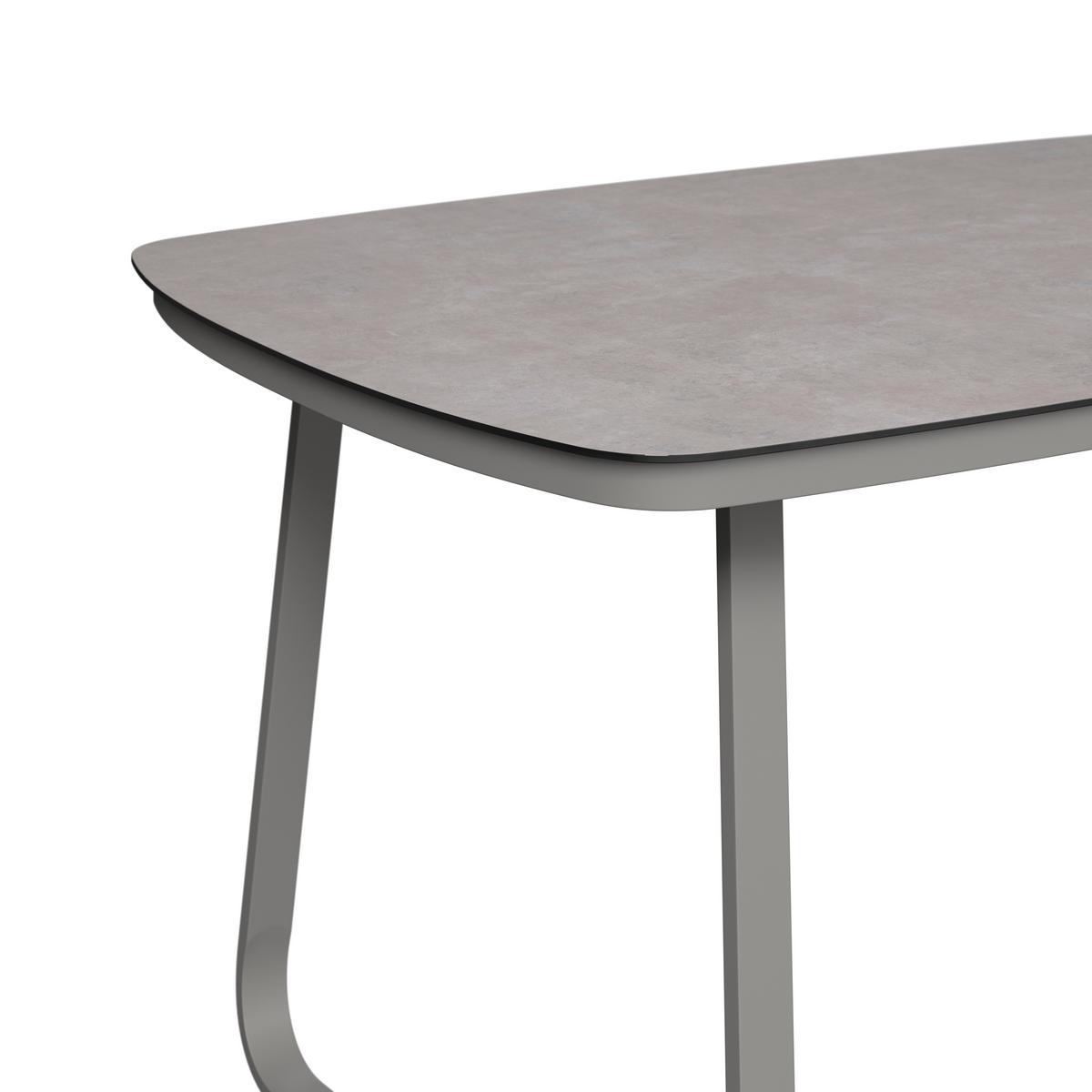 LOUNGEGARNITUR AUCKLAND - Beige/Creme, MODERN, Glas/Textil (242/195cm) - Beldano