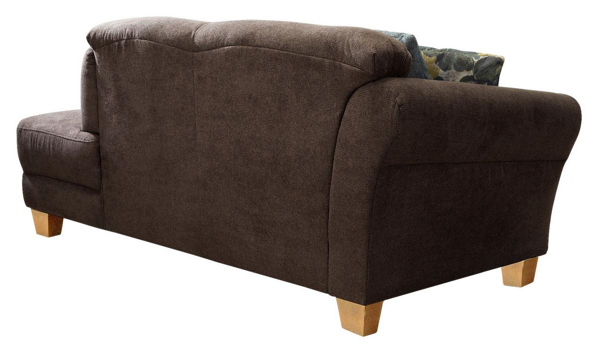 Récamiere Gotland V Dunkelbraun B: 194 cm - Dunkelbraun/Naturfarben, KONVENTIONELL, Textil (194/84/91cm) - Sit & More