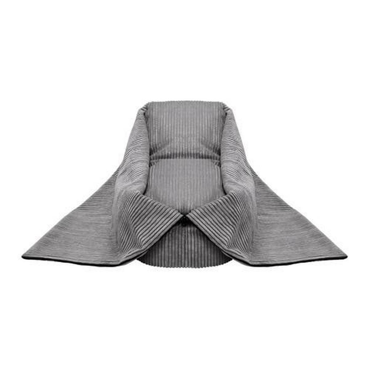 Sedací vak CAPRI tmavě šedá - tmavě šedá, Moderní, textil (45/50/80cm) - Bessagi Kids