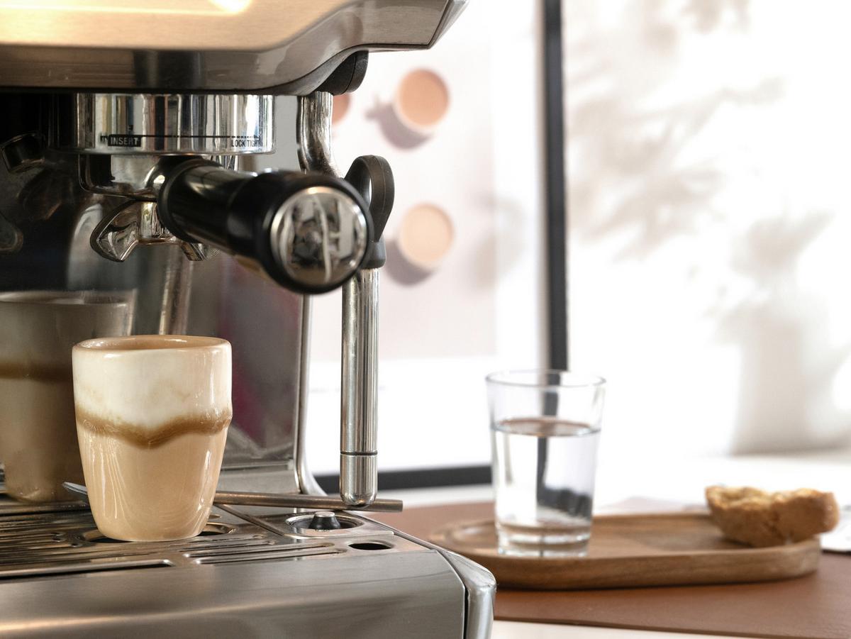 Espressotassenset, 4tlg. Steinzeug, Creme - Schlammfarben/Creme, Basics, Keramik (6/7cm) - Creatable