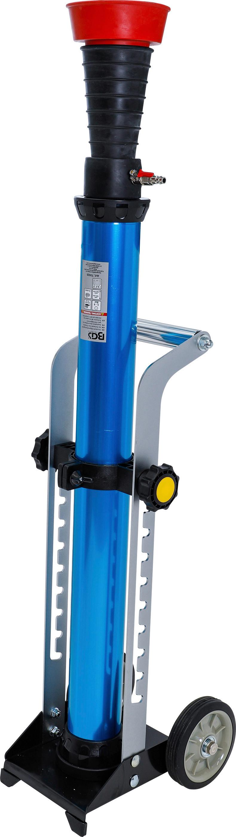 Druckluft-Abgasabsauggerät 70928 - Blau/Schwarz, Basics (121/31,5/38,4cm)