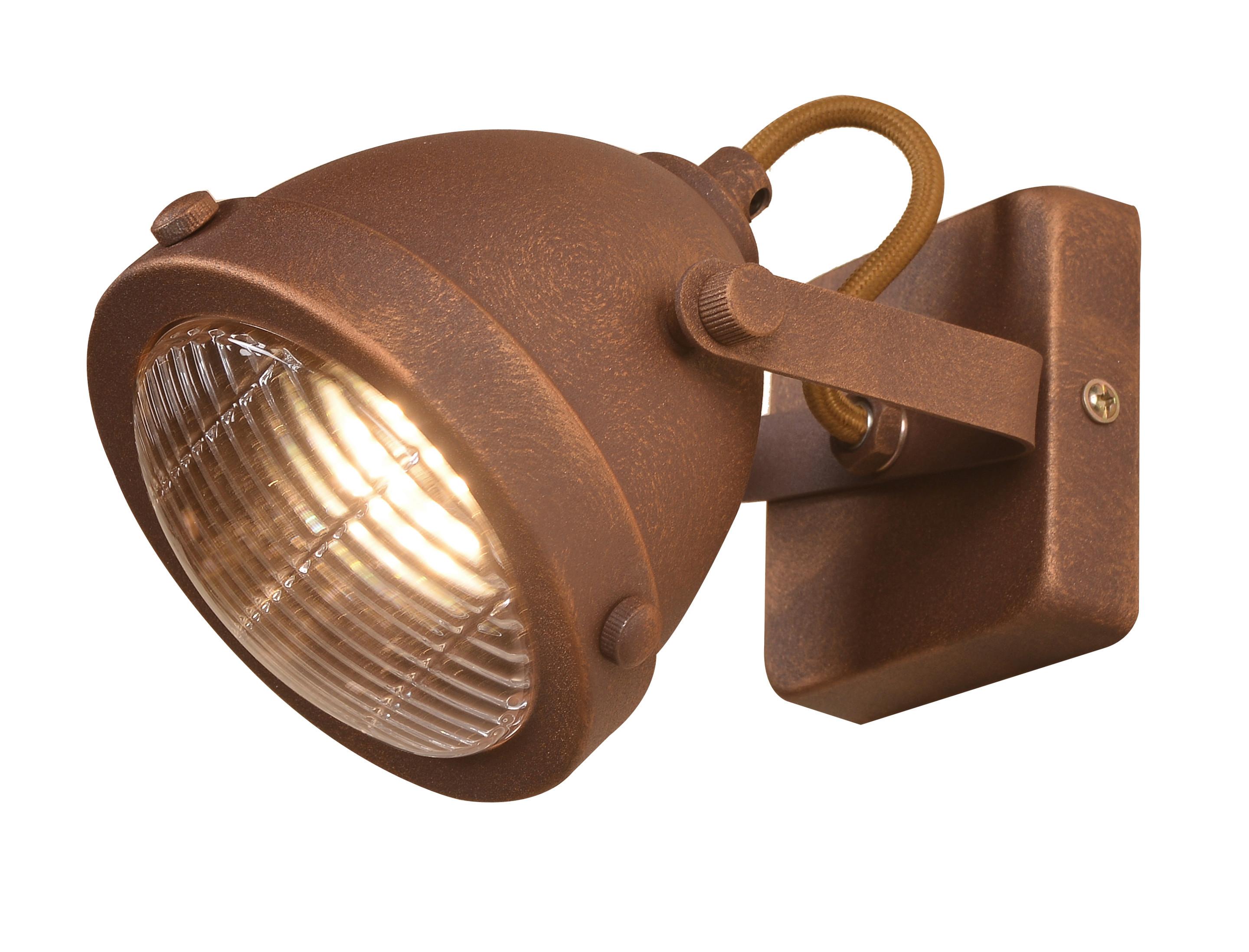 Strahler 91-71064 Frodo - Rostfarben, LIFESTYLE, Metall (15/13cm)