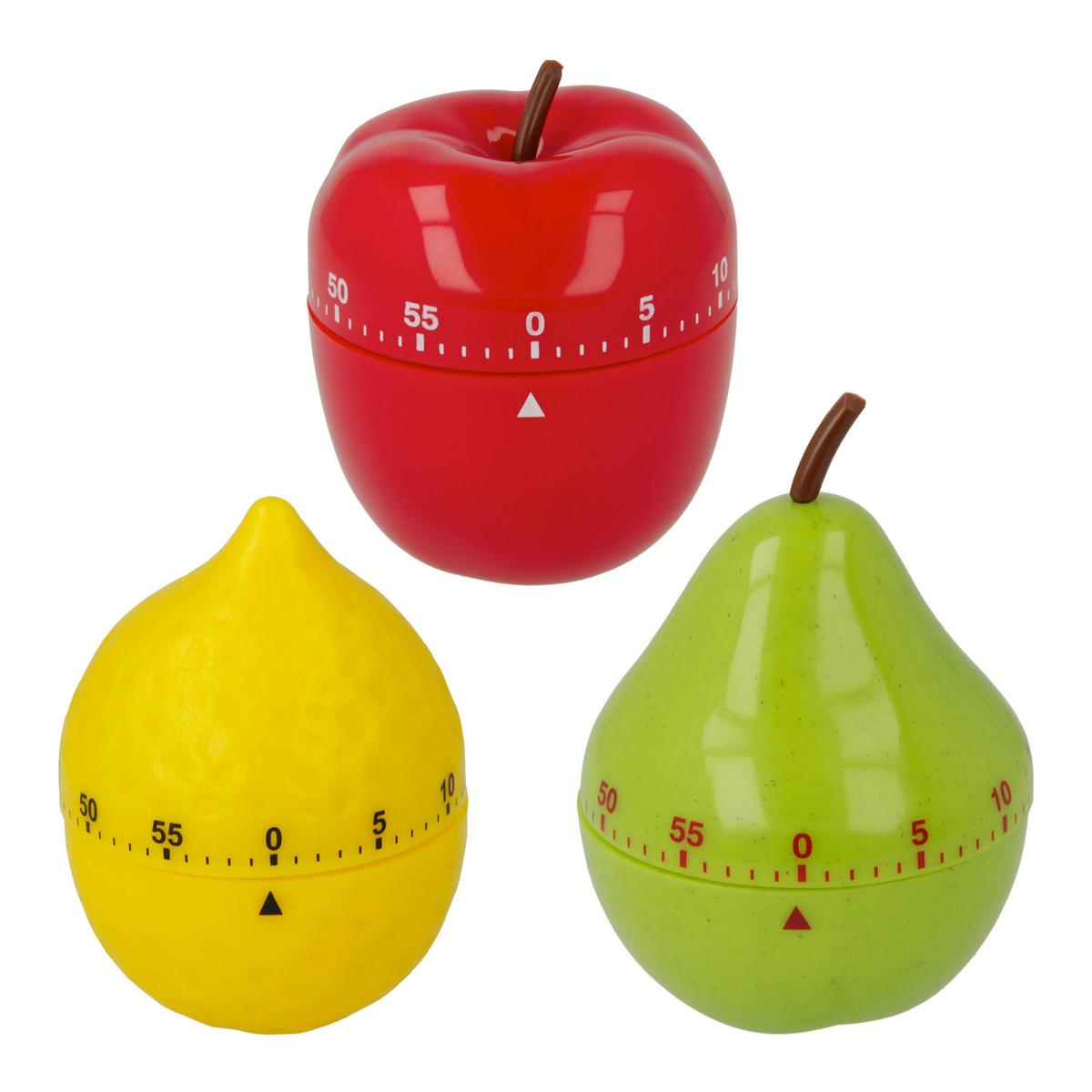 Kurzzeitwecker May B/h/t: Ca. 9,7/16/7 Cm - Gelb/Rot, Basics, Kunststoff (9,7/16/7cm) - Metaltex