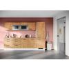 Küchenleerblock Ip1200 - Eichefarben/Weiß, Design, Holzwerkstoff (300cm) - Impuls