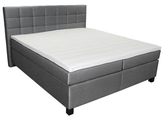Boxspringbett Modena 180x200 Grau - Wengefarben/Grau, MODERN, Textil (190/115/212cm) Boxspringbett Modena 180x200 Grau - Wengefarben/Grau, MODERN, Textil (190/115/212cm)