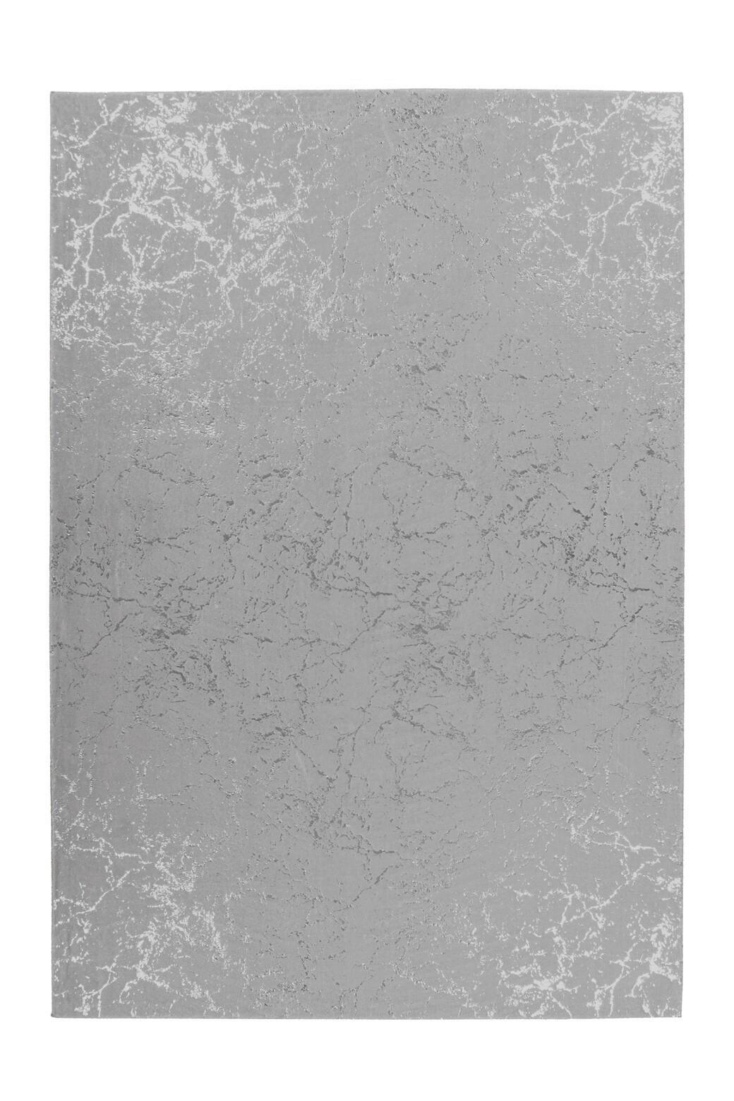 Teppich Bijou 225 Siberfarben/Taupe, 80x150 cm - Taupe/Silberfarben, KONVENTIONELL, Textil (80/150cm) - Kayoom